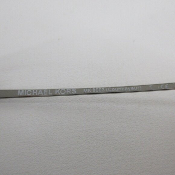 Michael Kors Courmayeur Black Silver Optical MK8003 3005 53-17-135 Eyeglasses - Picture 5 of 10